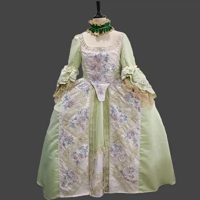 Robe historique GelRoyal Marie Antoinette Rocheadphones robe a la francpoker paree costume