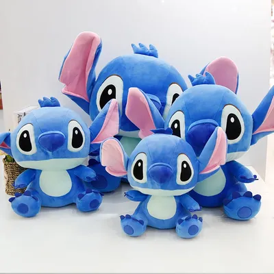 Poupées en peluche de dessin animé CAN o and Stitch pour enfants jouets en peluche Anime pour bébé