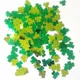 Confettis décoratifs pour la saint-Patrick confettis pour la fête de la saint-Patrick trèfle à