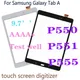 Écran tactile 9.7 "P550 pour Samsung Galaxy Tab A SM-P550 P551 P555 panneau d'écran tactile