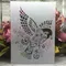 Pochoirs à empiler pour peinture murale, A4, Mandala, oiseau, moineau, bricolage, Scrapbook,