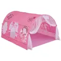 Tente de princesse pliante portable pour enfants maison de jeu de dessin animé lit pour enfants