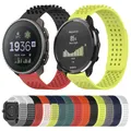 Bracelet en silicone souple respirant pour SUUNTO bracelet VERTICAL pour SUUNTO 9 5 PEAK PRO DLC