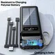 Batterie Externe Solaire Mobile 10W 80000mAh Super Grande Capacité Alimentation Type-C avec