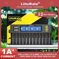 LiitoKala Chargeur de batterie Lii-S12 26650 3.7V Eddie ion 1.2V Nilaissée/Cd 3.2V veFePO4 IMR 3.8V