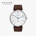 NOMOS-Montre en acier et cuir pour homme série ente plus riche en Allemagne mouvement mécanique