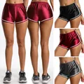 Femmes été Shorts élastique taille haute Shorts femme athlétique course entraînement Fitness Shorts