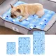 Polymères refroidisseurs en gel pour chiens et chats lit de couchage antidérapant étanche activé