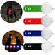 Collier pour chien étanche IPX8 LED pendentif USB Rechargeable sécurité nocturne lumière