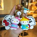 Porte-clés Sanurgente Hello Kitty porte-clés de voiture de dessin animé poupées pendantes Kawaii