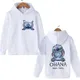 Sweat à capuche Stitch pour enfants vêtements de dessin animé pour enfants sweat à capuche Manga