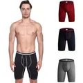 Lot de 3 sous-vêtements de marque en coton pour hommes Long sous-vêtements pantalons masculins