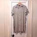 Madewell Dresses | Madewell White Black Stripe Button Up Shirt Dress Size Small | Color: Black/White | Size: S