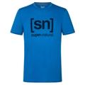 super.natural - Logo Tee - T-Shirt Gr S blau