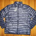 Adidas Jackets & Coats | Adidas Varilite Down Puffer Jacket Mens Xxl 2xl Navy Blue | Color: Blue | Size: Xxl