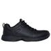 Skechers Men's Work Relaxed Fit: Dighton - Strits Sneaker | Size 7.0 | Black | Synthetic