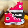 Converse Shoes | Converse Women’s Chuck Taylor All Star Astral Pink Platform Sneakers | Color: Pink/White | Size: Various