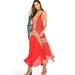 Free People Dresses | Fp Intimately Faithfully Yours Slip Dress | Color: Red | Size: M