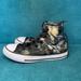 Converse Shoes | Converse X Dc Comics Batman Hi Top Sneakers Boys Size 1 Youth | Color: Black/White | Size: 1 Youth