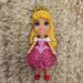 Disney Toys | Disney Princess Aurora Figure Mini Doll Sleeping Beauty Poseable Glitter Pink | Color: Pink | Size: Osg