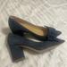 Kate Spade Shoes | Kate Spade Blue Bow Block Heels Size 11 | Color: Blue | Size: 11