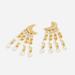 J. Crew Jewelry | J. Crew Celestial Fringe Earrings | Color: Gold/White | Size: Os