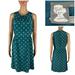Anthropologie Dresses | Anthropologie Girls From Savoy Womens 4 Dress Green Polka Dot 100% Silk Casual | Color: Green | Size: 4