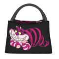 Disney Bags | Disney Alice In Wonderland Cheshire Cat Classic Black Insulated Lunch Bag New | Color: Black/Purple | Size: Os