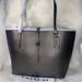 Coach Bags | Coach Leather Market Tote New | Color: Black/Gray | Size: Os