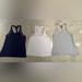 Victoria's Secret Tops | Lot Of 3 Victoria's Secret Victoria Sport Tank Tops Active Athletic Xs | Color: Blue/Gray | Size: Xs