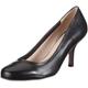 Buffalo London Damen 111-677 Kid Leather Pumps, Schwarz/Black 01, 41