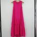 Anthropologie Dresses | Anthropologie Maeve Marlene Fuscia Hot Pink Tiered Maxi Dress | Color: Pink | Size: Xs