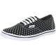 Vans Authentic Lo Pro VQES6B5, Unisex - Erwachsene Klassische Sneakers, Schwarz ((Polka Dot) Black/True White), EU 36.5 (US 5)