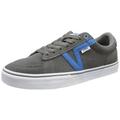 Vans M COPELAND (SUEDE) PEWTER/ VEM88TO, Herren Sneaker, Grau (Suede) pewter/blue), EU 42 (US 9)