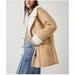 Free People Jackets & Coats | Free People Diogo Coat / Ivory Combo Size Xs Nwt | Color: Cream/Tan | Size: Xs