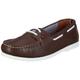 Tommy Hilfiger Mark 2A FB56813577, Jungen Halbschuhe, Braun (Dark Brown 201), EU 33