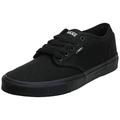 Vans Atwood, Herren Sneakers, Schwarz (perf Leather/Black/Black), 38.5 EU