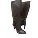 Ralph Lauren Shoes | New Ralph Lauren Women's Heel Bryce Dark Brown Leather Boots 8.5b | Color: Brown | Size: 8