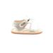 Sandals: Silver Shoes - Kids Girl's Size 1