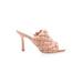 Marc Fisher LTD Heels: Pink Grid Shoes - Women's Size 6 1/2