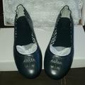 Tory Burch Shoes | New In Box Tory Burch Fitz Ballet Napa Leather Shoe Tory Navy 7.5. Nwt | Color: Blue | Size: 7.5