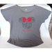 Disney Shirts | Disney Parks Ciao Italia Minnie Mouse Bow Epcot World Showcase Women's M Shirt | Color: Gray | Size: M