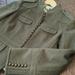 J. Crew Jackets & Coats | J. Crew I Army Green Military Style Fitted Wool Jacket With Brass Buttons, 2 | Color: Green | Size: 2