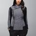 Lululemon Athletica Jackets & Coats | Lululemon Bhakti Zip Up Athletic Jacket *Euc* (Size 4) | Color: Black/Gray | Size: 4