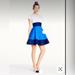 Kate Spade Dresses | Kate Spade Color Block Fit And Flare Fiorella Dress | Color: Blue/White | Size: 4