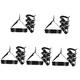 INOOMP 10 Pairs Fitness Pull Handle Workout Pulley System Pull up Handles Home Gym Pulley System Gym Handles for Cables Cable Pulley System Foam Tension Band Major