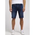 Jeansshorts LEE "XM 5 POCKET" Gr. 32, N-Gr, blau (dusk) Herren Jeans Shorts