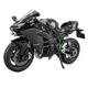 For H2R Ninja Alloy Die Cast Motorcycle Model Vehicle Autocycle 1:9 (Color : With retail box)