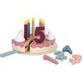 small foot Cuttable Birthday Cake Tasty, FSC 100%-Certified Wood, Play Set for Kitchens & Stores, 12453