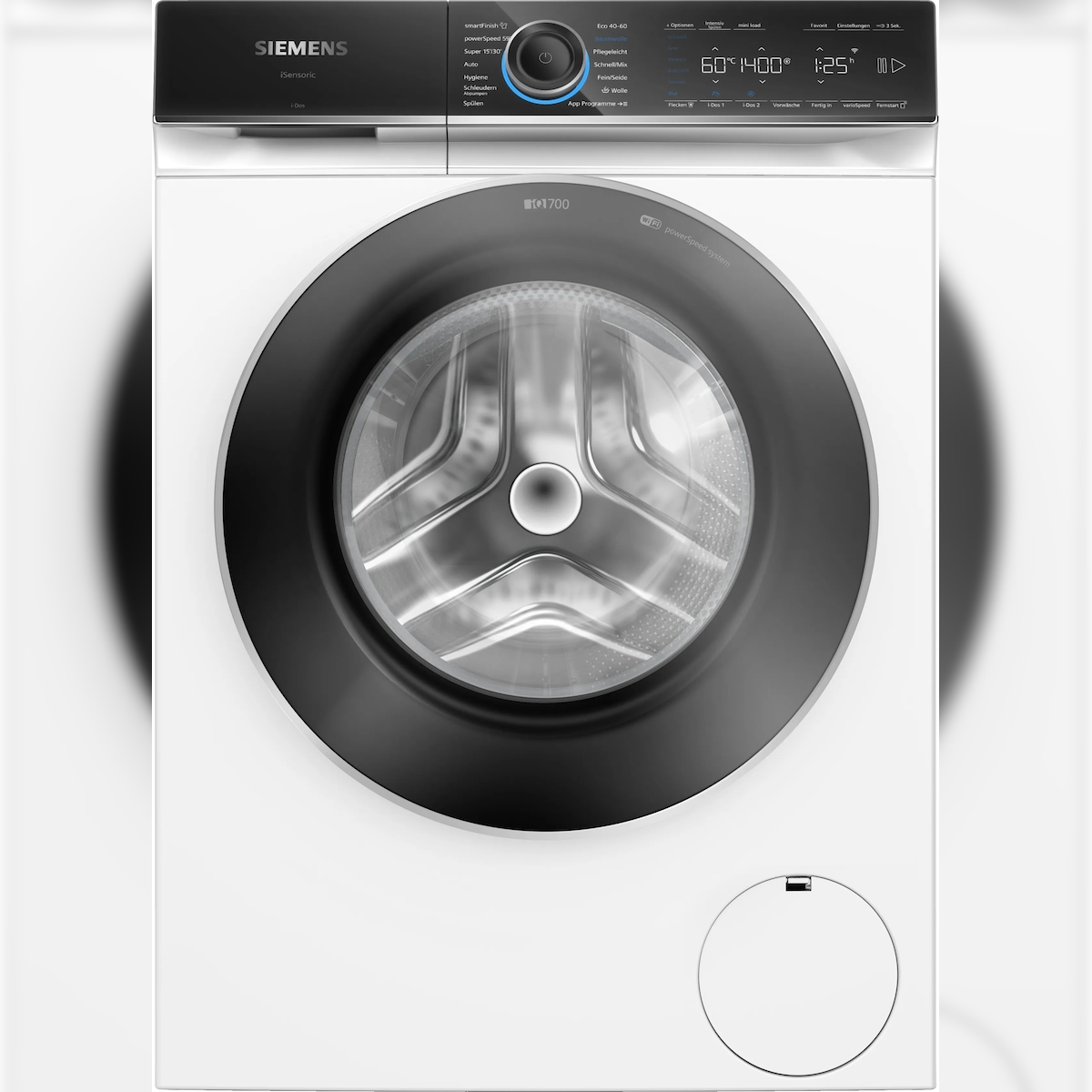 Siemens iQ700 WG44B2A40 Waschmaschine Frontlader 9 kg 1400 RPM A Weiß Image